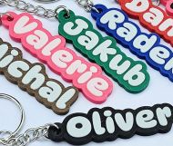 Klíčenka s vlastním jménem